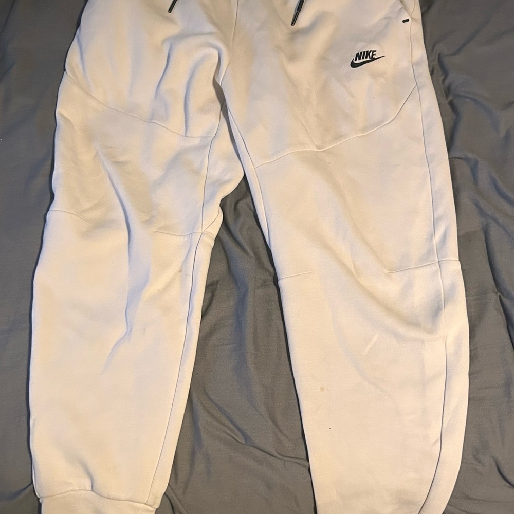 Nike Kids White Sweatpants